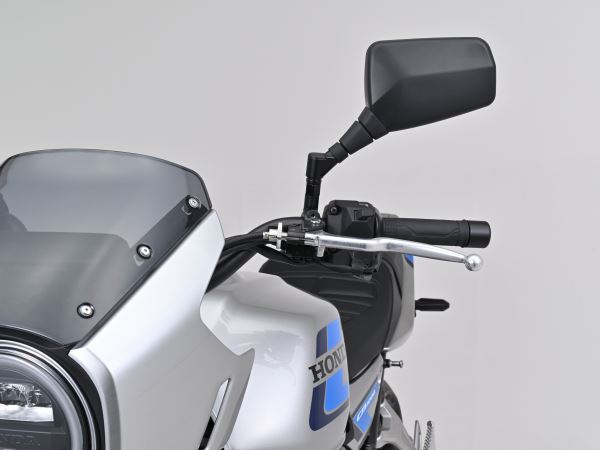 ハイビジミラー GXミラー スクエア クリアー M10正ネジ 片側1個入り