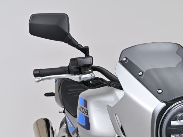 ハイビジミラー GXミラー スクエア クリアー M10正ネジ 片側1個入り