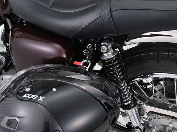 ダイヤルヘルメットホルダー W230 MEGURO S1