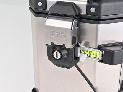 GIVI ジビ OBKEV37AL 37L シルバー 奥行557×幅266×高さ393(mm)