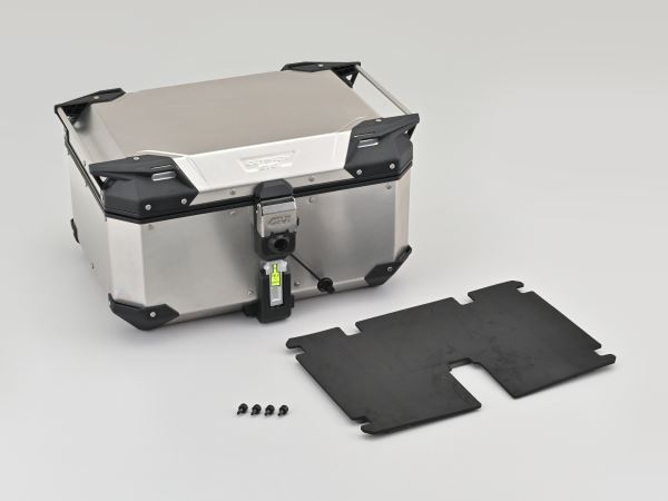 GIVI OBKEV58A 58L Silver, 456mm (Depth) x 586mm (Width) x 325mm (Height)
