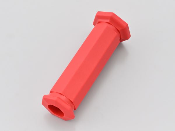 Grippy Grip GG-D-SEVEN End-Through Red, Total Length 123mm