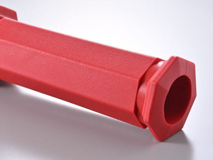 Grippy Grip GG-D-SEVEN End-Through Red, Total Length 123mm