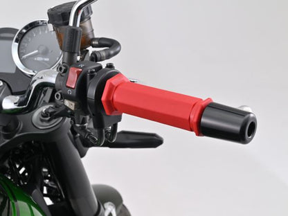 Grippy Grip GG-D-SEVEN End-Through Red, Total Length 123mm