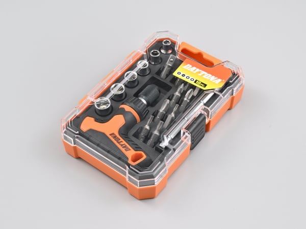 Mini Tool Set 18 pcs (with Ratchet T-Handle)