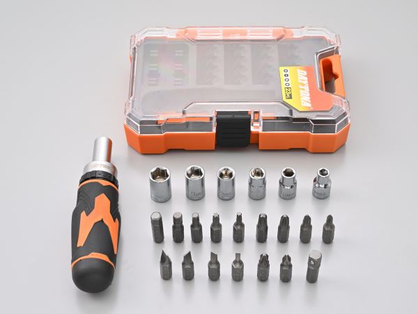 Mini Tool Set 23-piece (with ratchet driver)