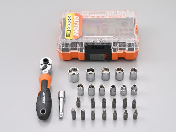 26-Piece Mini Tool Set (with Ratchet Handle)