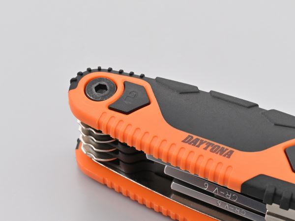 Hex key set with angle lock, metric sizes