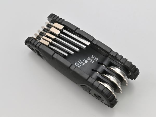 Hex Key Set Inch Size with Angle Lock