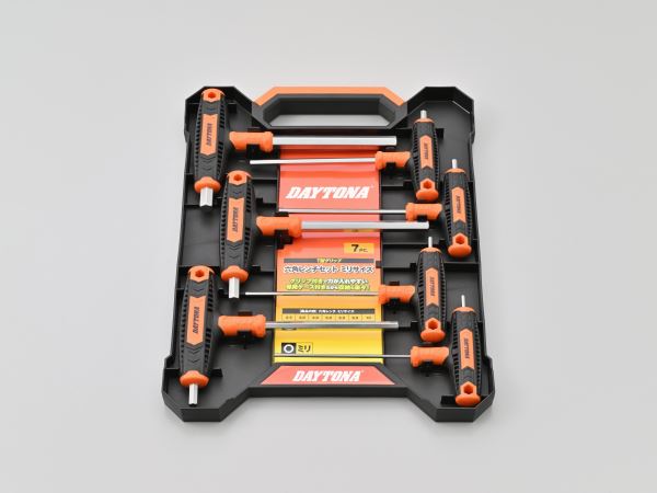 T-Handle Hex Key Set, Metric, 7-Piece