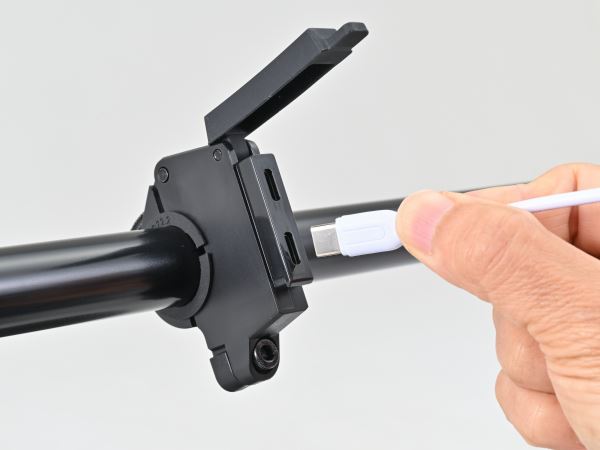 Motorcycle-Specific Power Supply Slender USB Type-C+Type-C (PD3.0/PD3.0)
