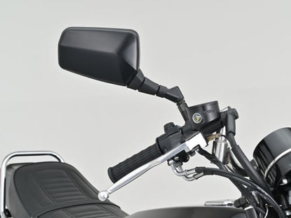 ハイビジミラー GXミラー スクエア ブルー M10正ネジ 片側1個入り
