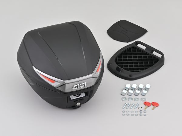 GIVI C30NT TECH未塗装ブラック D394×W420×H301mm 2.6kg