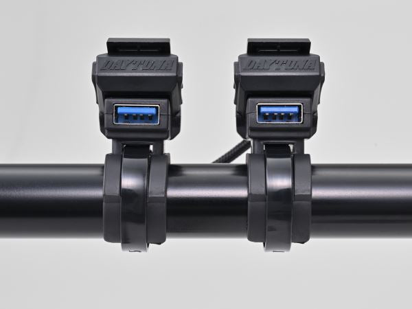 バイク専用USB電源 Type-A+Type-A(QC3.0/QC3.0)