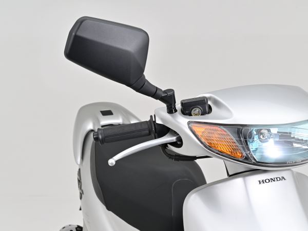 ハイビジミラー GXミラー スクエア クリアー M8正ネジ 片側1個入り