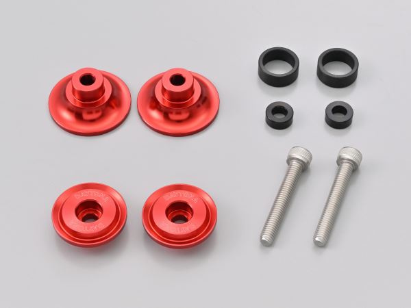 Swingarm Spools Nylon Grip M6 Red