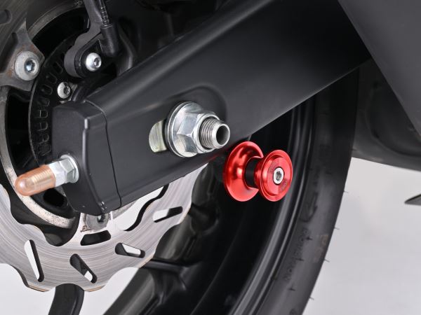 Swingarm Spools Nylon Grip M6 Red