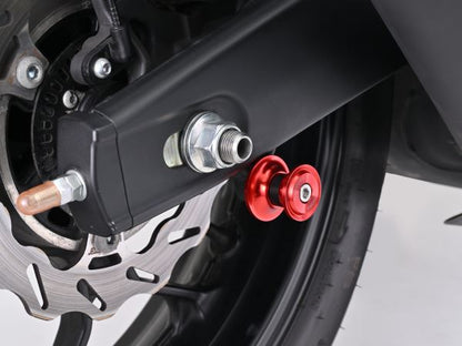 Swingarm Spools Nylon Grip M6 Red