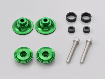 Swingarm Spool Nylon Grip M6 Green