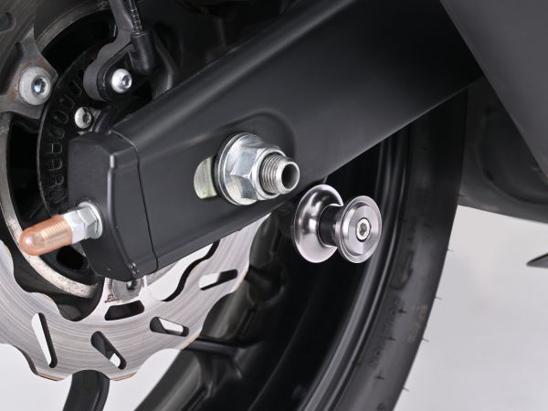 Swingarm Spools Nylon Grip M6 Titanium