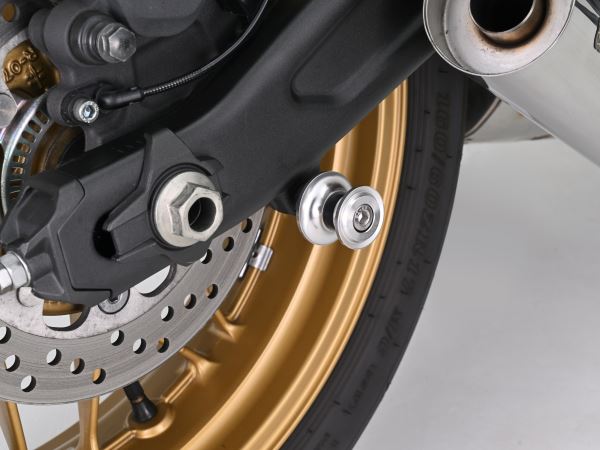 Swingarm Spool Nylon Grip M8 Silver