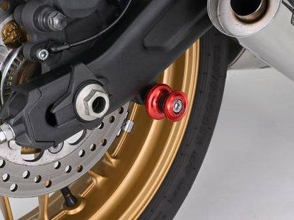 Swingarm Spools Nylon Grip M8 Red