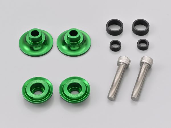 Swingarm Spools Nylon Grip M8 Green