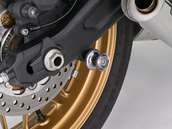 Swingarm Spools Nylon Grip M8 Titanium