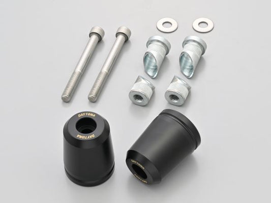 超ヘビーウエイトバーエンド SUZUKI車 汎用ハンドル 内径Φ17-Φ19 445g 左右セット 汎用