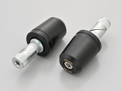 超ヘビーウエイトバーエンド SUZUKI車 汎用ハンドル 内径Φ17-Φ19 445g 左右セット 汎用