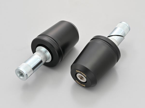 超ヘビーウエイトバーエンド SUZUKI車 汎用ハンドル 内径Φ15-Φ17 435g 左右セット 汎用