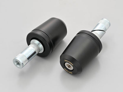 超ヘビーウエイトバーエンド SUZUKI車 汎用ハンドル 内径Φ15-Φ17 435g 左右セット 汎用