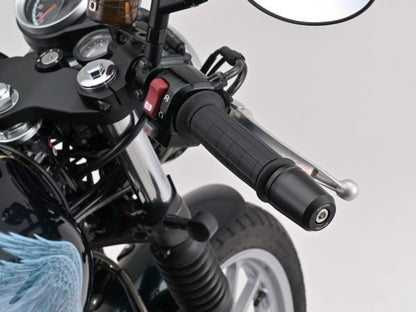 超ヘビーウエイトバーエンド SUZUKI車 汎用ハンドル 内径Φ15-Φ17 435g 左右セット 汎用