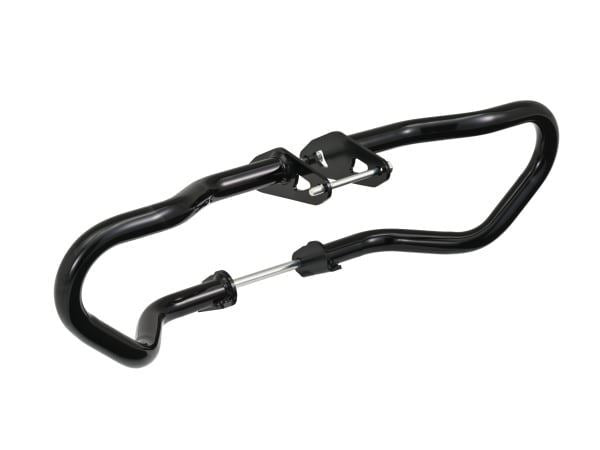 Pipe Engine Guard, Gloss Black, Pipe Diameter Φ25.4, Left and Right Set, MEGURO S1 W230