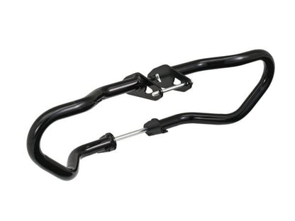 Pipe Engine Guard, Gloss Black, Pipe Diameter Φ25.4, Left and Right Set, MEGURO S1 W230