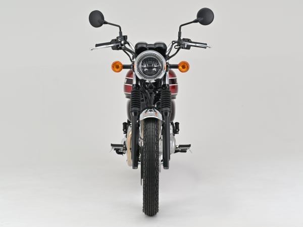 Pipe Engine Guard, Gloss Black, Pipe Diameter Φ25.4, Left and Right Set, MEGURO S1 W230