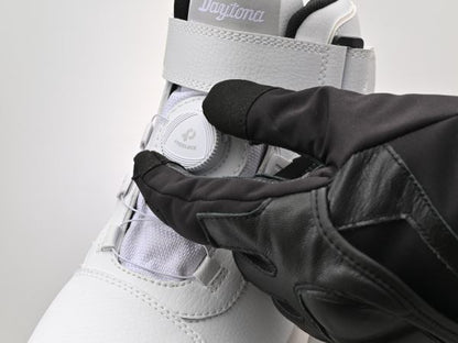 DS-501 D-WPライディングシューズ ソリッド ホワイト