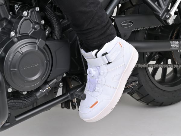 DS-501 D-WPライディングシューズ ソリッド ホワイト
