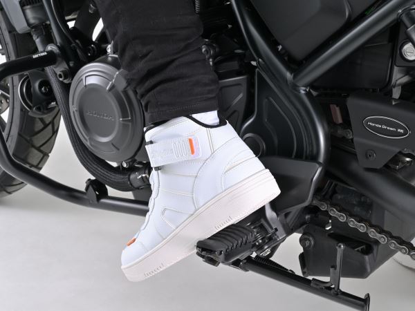 DS-501 D-WPライディングシューズ ソリッド ホワイト