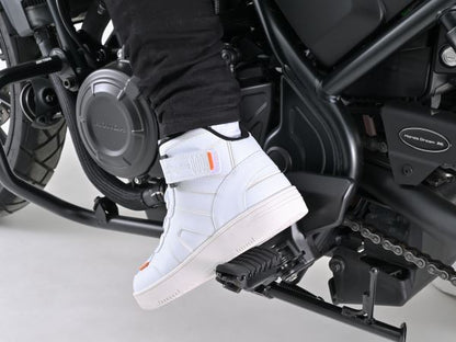 DS-501 D-WPライディングシューズ ソリッド ホワイト