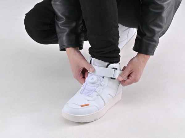 DS-501 D-WPライディングシューズ ソリッド ホワイト