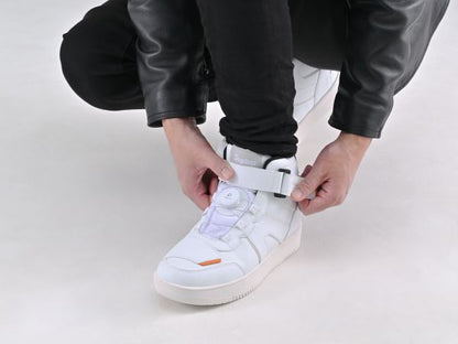 DS-501 D-WPライディングシューズ ソリッド ホワイト