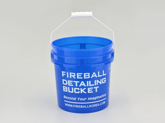Fireball バケツ クリアブルー 18L