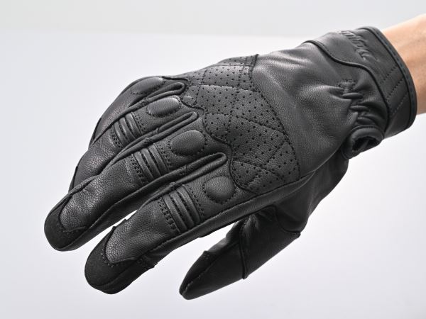 DG-019 スローバックレザーグローブ ブラック