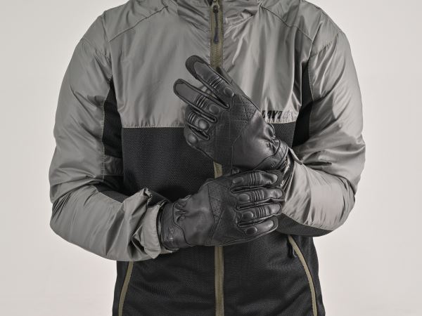 DG-019 スローバックレザーグローブ ブラック