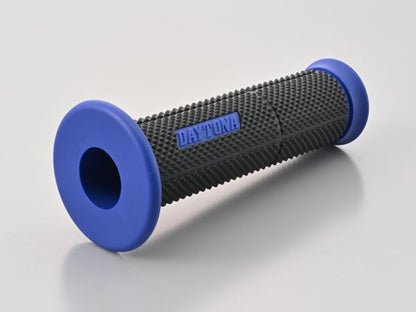 Grippy Grip GG-DUAL-BASE2 Through-hole End Black/Blue Length 123mm For Φ22.2 Handlebars
