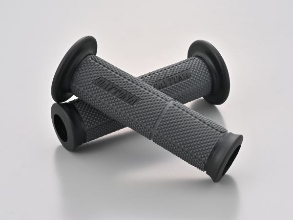 Grippy Grip GG-DUAL-BASE2 Through-End Grey/Black 123mm Length for Φ22.2 Handlebars