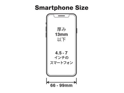 FLEX FSH-3 スマートフォンホルダー ブラック
