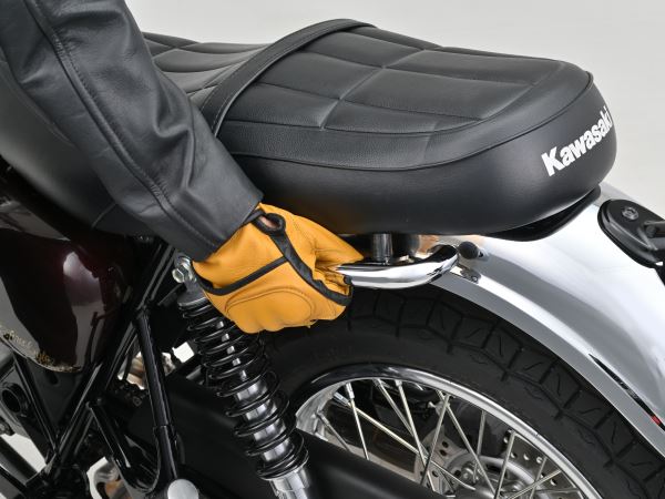 Assist Grip W230 Chrome Plated Left Side MEGURO S1