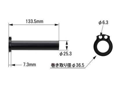 FLATスロットルスリーブ スロットルスペーサー付き KAWASAKI-1 汎用